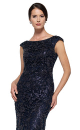 6 of 8 Rina Di Montella RD2698 Dress Navy