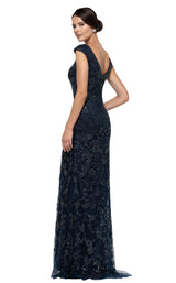 4 of 8 Rina Di Montella RD2698 Dress Navy