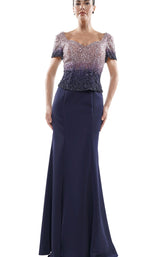 1 of 4 Rina Di Montella RD2700 Dress Navy