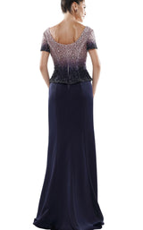 2 of 4 Rina Di Montella RD2700 Dress Navy