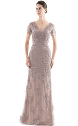 1 of 12 Rina Di Montella RD2710 Dress Dark-Taupe