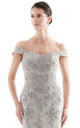 6 of 8 Rina Di Montella RD2711 Dress Taupe