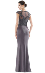 4 of 12 Rina Di Montella RD2712 Dress Gunmetal