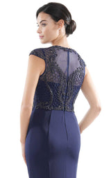 11 of 12 Rina Di Montella RD2712 Dress Navy