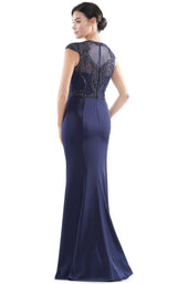 5 of 12 Rina Di Montella RD2712 Dress Navy
