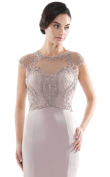 9 of 12 Rina Di Montella RD2712 Dress Taupe