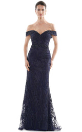 2 of 8 Rina Di Montella RD2713 Dress Navy