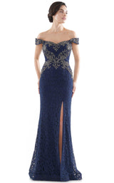 2 of 12 Rina Di Montella RD2714 Dress Navy