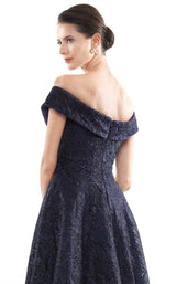 11 of 12 Rina Di Montella RD2715 Dress Navy