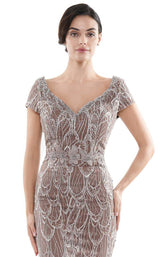 5 of 8 Rina Di Montella RD2716 Dress Coffee