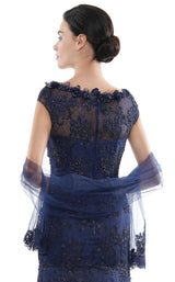 7 of 8 Rina Di Montella RD2717 Dress Navy
