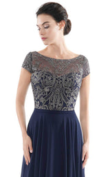 7 of 12 Rina Di Montella RD2719 Dress Navy