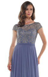 8 of 12 Rina Di Montella RD2719 Dress Slate-Blue