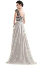 6 of 12 Rina Di Montella RD2719 Dress Taupe
