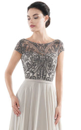 9 of 12 Rina Di Montella RD2719 Dress Taupe