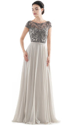 3 of 12 Rina Di Montella RD2719 Dress Taupe