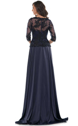 4 of 12 Rina Di Montella RD2720 Dress Navy