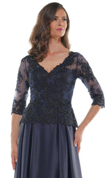 7 of 12 Rina Di Montella RD2720 Dress Navy