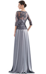 5 of 12 Rina Di Montella RD2720 Dress Slate-Blue