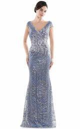 1 of 4 Rina Di Montella RD2723 Dress Wedgewood