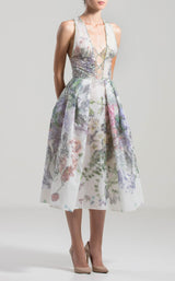 1 of 3 Saiid Kobeisy RTWSS2005 Dress Floral-Print