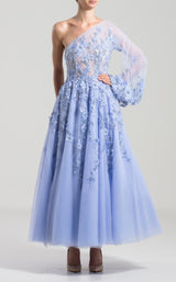 1 of 3 Saiid Kobeisy RTWSS2017 Dress Periwinkle