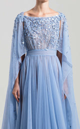2 of 3 Saiid Kobeisy RTWSS2018 Dress Periwinkle