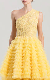 3 of 3 Saiid Kobeisy RTWSS2021 Dress Yellow