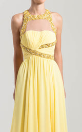 2 of 3 Saiid Kobeisy RTWSS2022 Dress Yellow