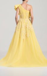 2 of 3 Saiid Kobeisy RTWSS2023 Dress Yellow