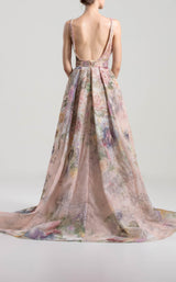 2 of 3 Saiid Kobeisy RTWSS2025 Dress Floral-Print