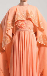3 of 3 Saiid Kobeisy RTWSS2028 Dress Orange