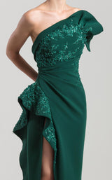 3 of 3 Saiid Kobeisy RTWSS2033 Dress Emerald