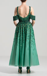 2 of 3 Saiid Kobeisy RTWSS2034 Dress Emerald