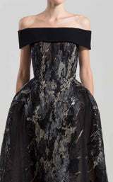 3 of 3 Saiid Kobeisy RTWSS2041 Dress Black
