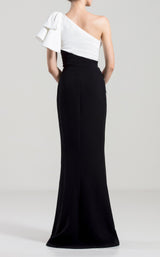 2 of 3 Saiid Kobeisy RTWSS2042 Dress White-Black-Red