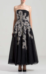 1 of 3 Saiid Kobeisy RTWSS2043 Dress Black
