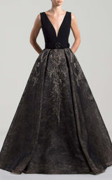 1 of 3 Saiid Kobeisy RTWSS2045 Dress Black