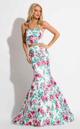 3 of 6 Rachel Allan 7587 White/Pink