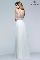 4 of 11 Faviana S7500 Ivory