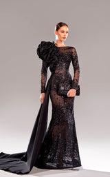 2 of 3 Reverie Couture SS24104 Black