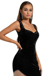 7 of 10 Portia and Scarlett S101 Dress Black