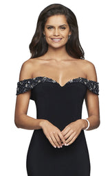 13 of 18 Faviana S10202 Black