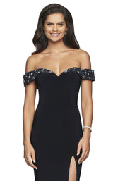 10 of 18 Faviana S10202 Black