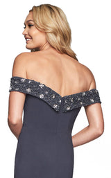 17 of 18 Faviana S10202 Charcoal