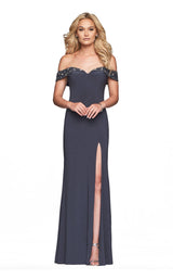 2 of 18 Faviana S10202 Charcoal