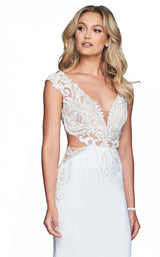 5 of 6 Faviana S10208 Ivory