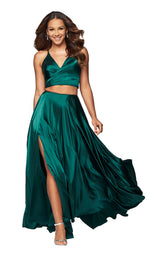 3 of 8 Faviana S10210 Deep Green