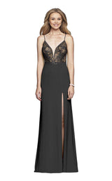 3 of 12 Faviana S10219 Black