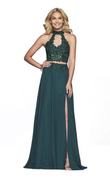 2 of 16 Faviana S10220 Evergreen